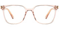 Doorschijnend roze