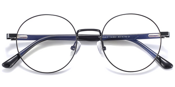 Acetaat rond montuur F7522