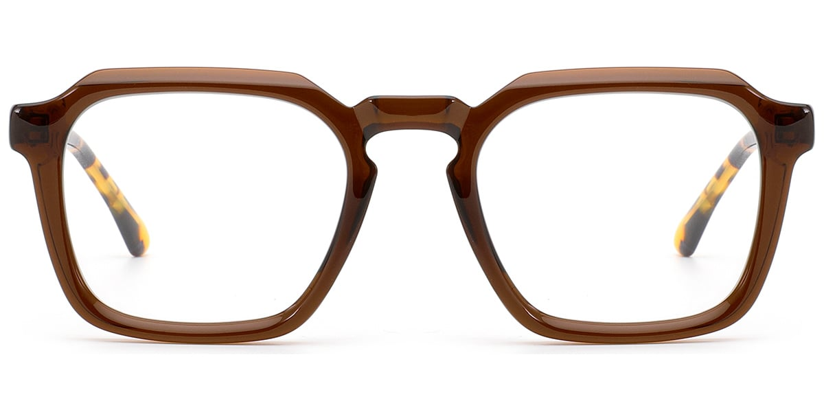 Acetaat Vierkant Montuur F7598